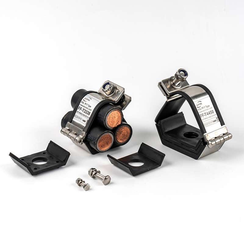 Cleat Kabel Trefoil Stainless Steel 316 Untuk Manajemen Kabel Seri ER